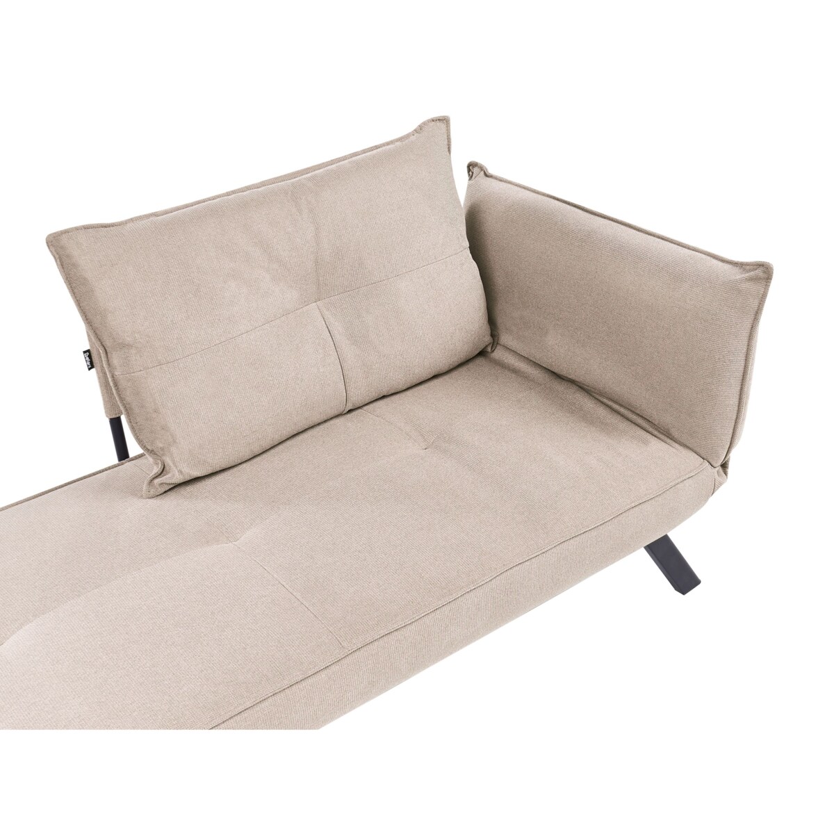 Szezlong prawostronny ROCAMADOUR Beżowoszary