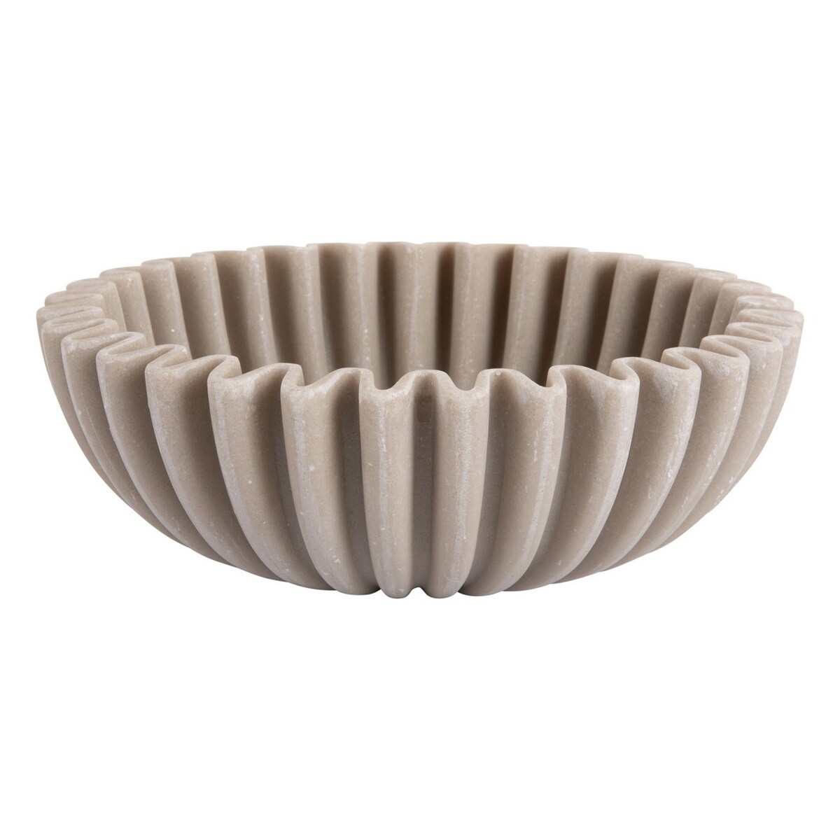 Misa dekoracyjna Ø 20x6,5 cm ONDULINA-2 szara