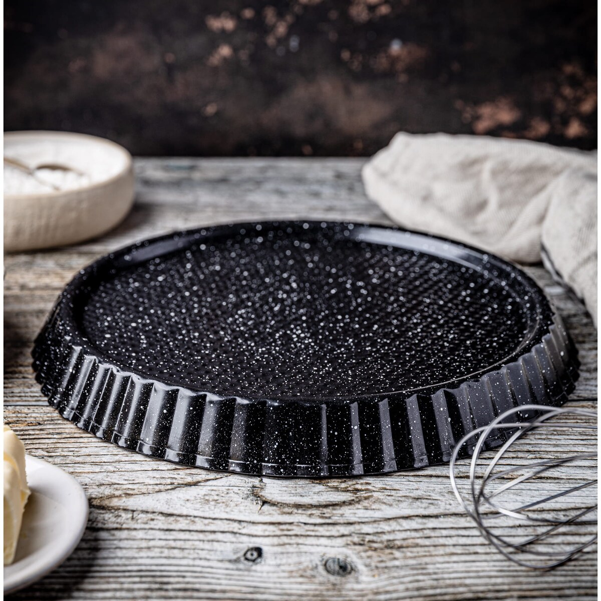 Forma do pieczenia ciasta tarty z powłoką nieprzywieralną 28x3.5cm KLAUSBERG