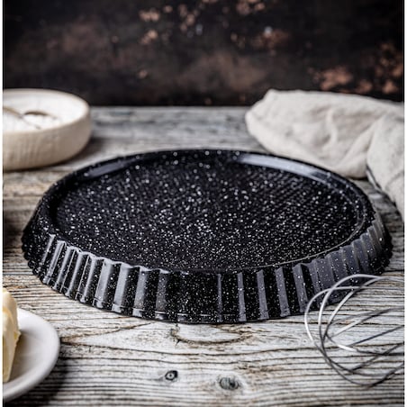 Forma do pieczenia ciasta tarty z powłoką nieprzywieralną 28x3.5cm KLAUSBERG