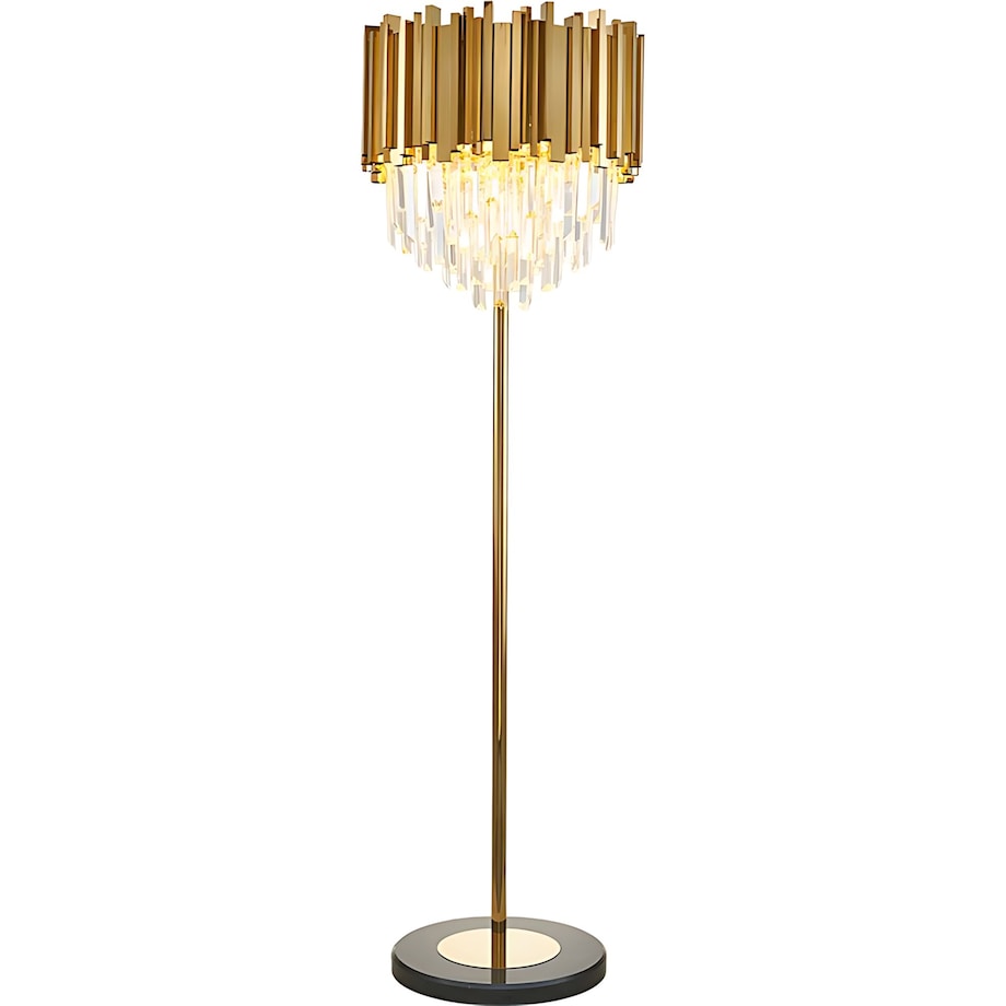 Lampa Podłogowa App1717-3F Chrom, Metal