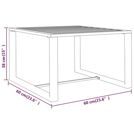 vidaXL 9-cz. zestaw mebli ogrodowych, poduszki, aluminium, antracyt