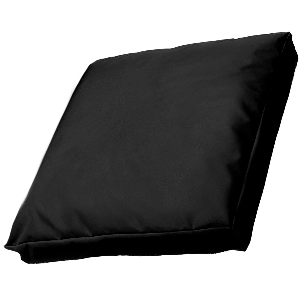 Poduszka Ogrodowa Płaska Pianka Z Zamkiem 60X60 Wodoodporna Czarna