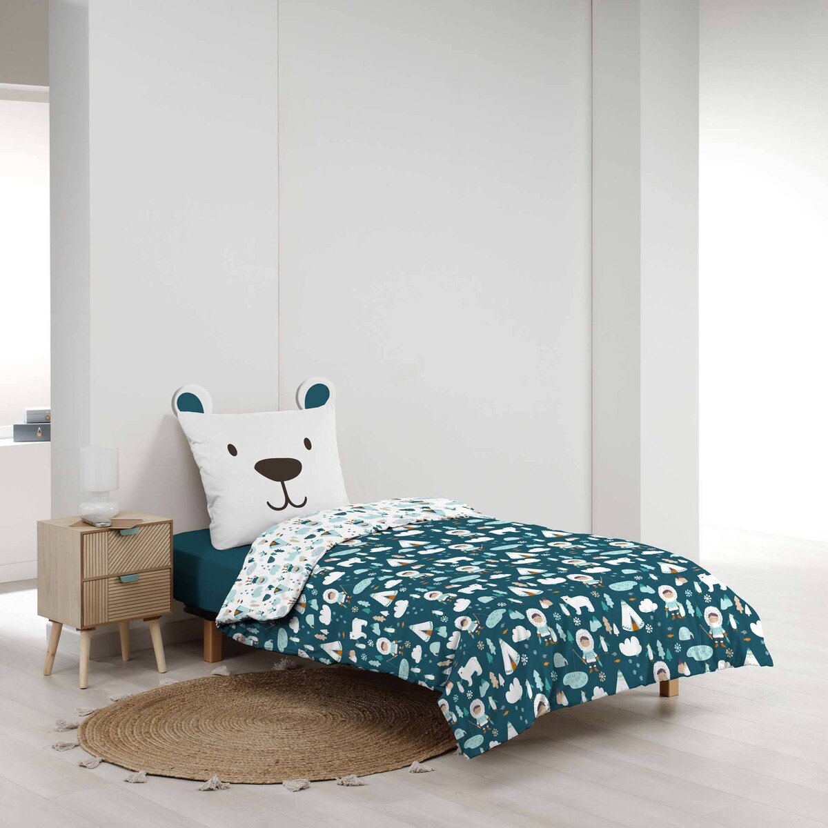 Pościel dziecięca 140 x 200 cm ETOILINE, 100 % bawełny