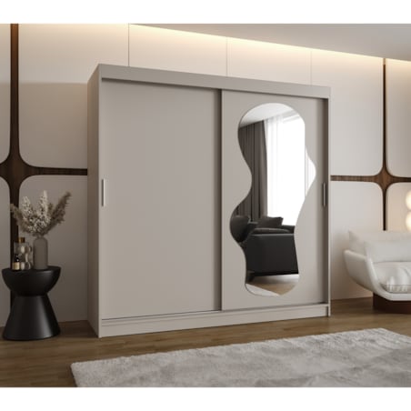 Szafa przesuwna ULTRA 200 kaszmir