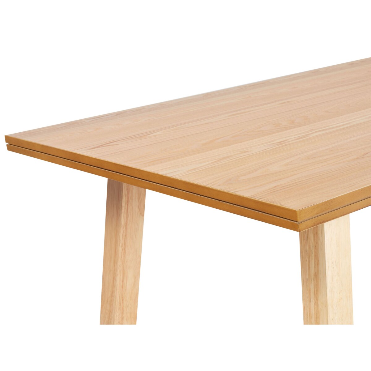 Stół do jadalni 160 x 90 cm jasne drewno BARNES