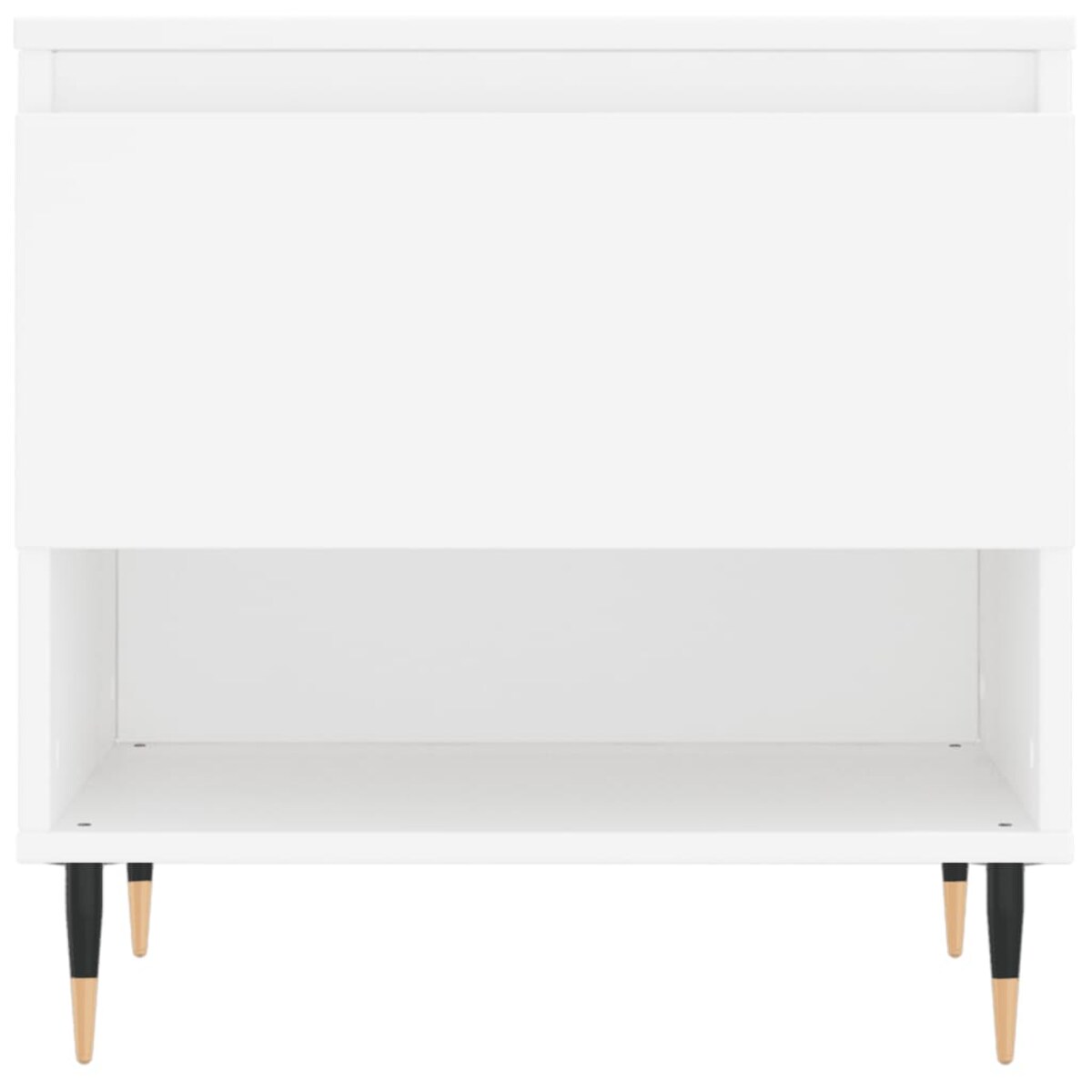 vidaXL Stoliki kawowe, 2 szt., białe, 50x46x50 cm