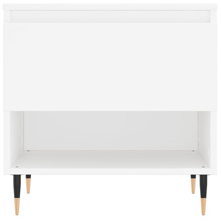 vidaXL Stoliki kawowe, 2 szt., białe, 50x46x50 cm