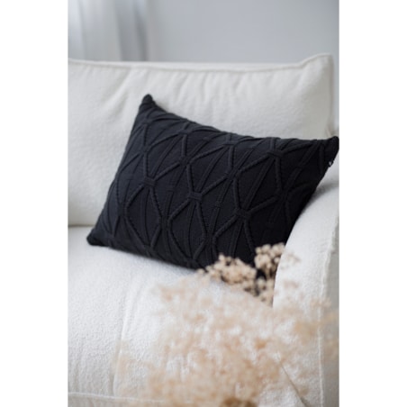 Poszewka brytyjska podłużna grafitowa, 40 x 60 cm, La Manta