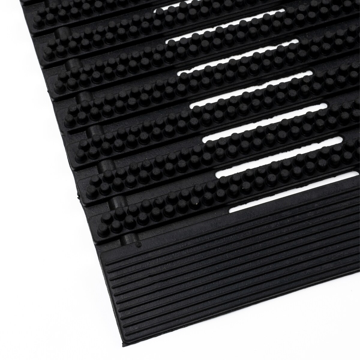 Wycieraczka 45x75cm Rubber Line Black wewnętrzna, zewnętrzna Czarna