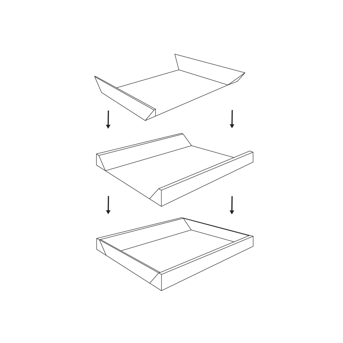 Rama piankowa do łóżka wodnego 160 x 200 cm SIMPLE