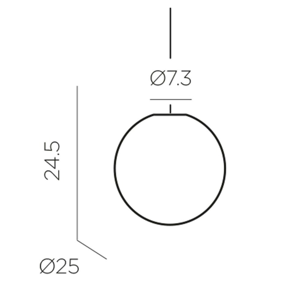 Zwisająca lampa ogrodowa Pianeta LUMPIA025XXHWNW King Home IP54 planeta biały