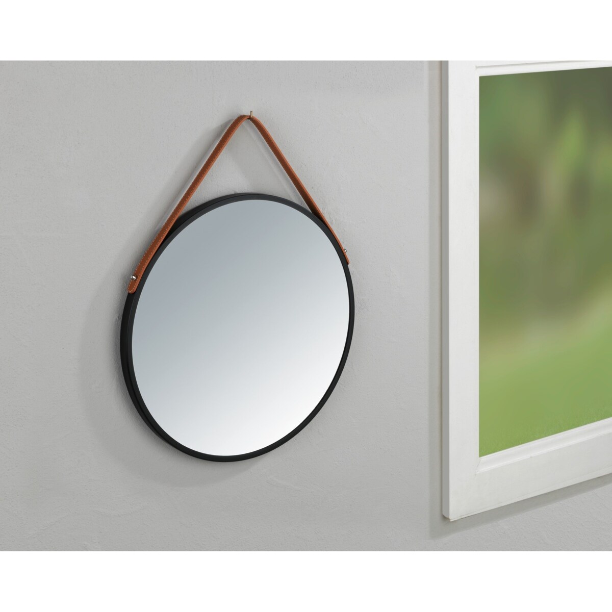 Lusterko wiszące BORRONE, Ø 40 cm, WENKO