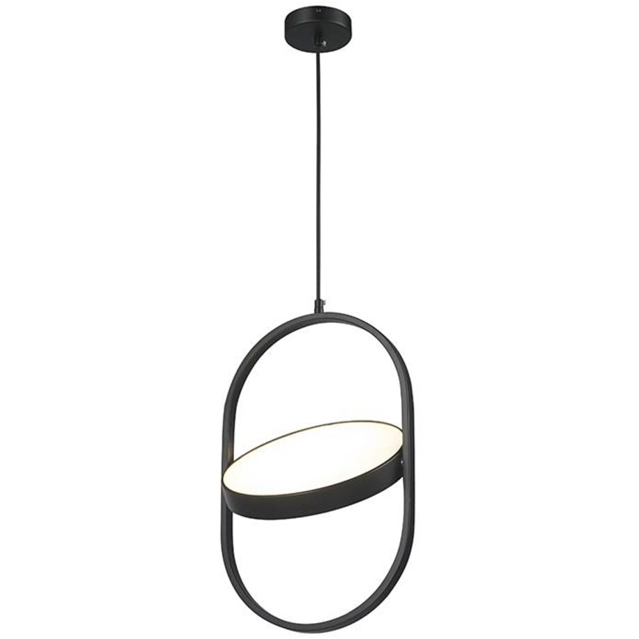 Lampa wisząca Spinner MSE010100314 Moosee LED 9W 3000K Art deco czarna