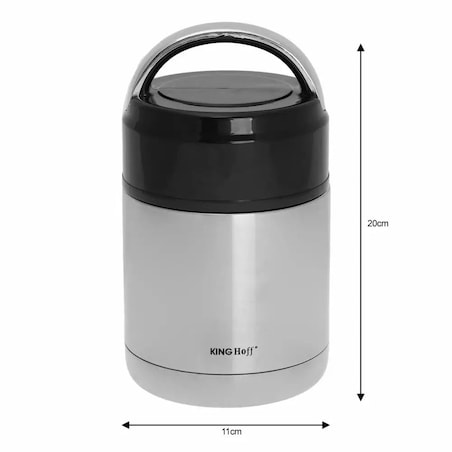 Termos obiadowy stalowy 0.65L KINGHOFF