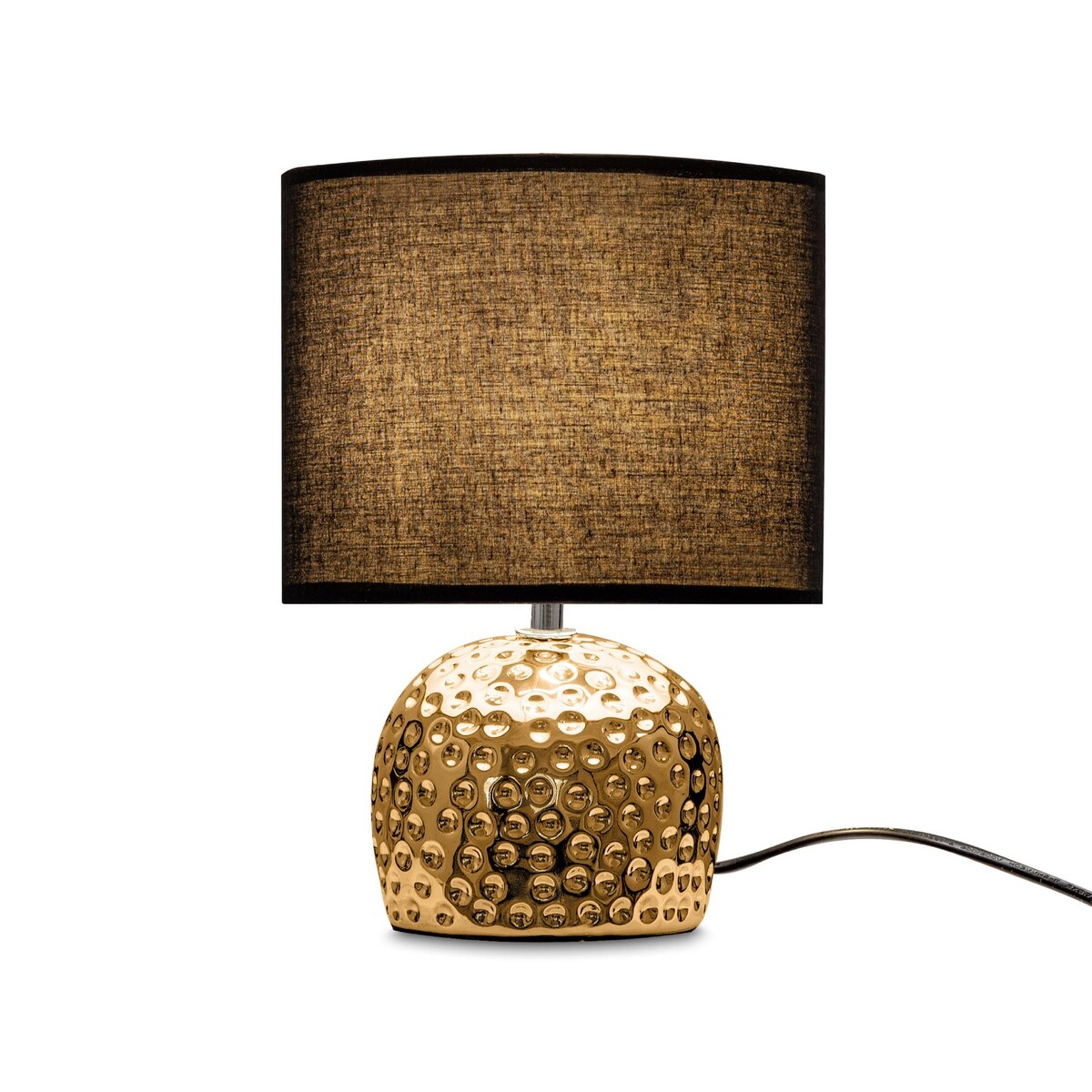 KONSIMO FRAGI Lampa stołowa kolor złoty