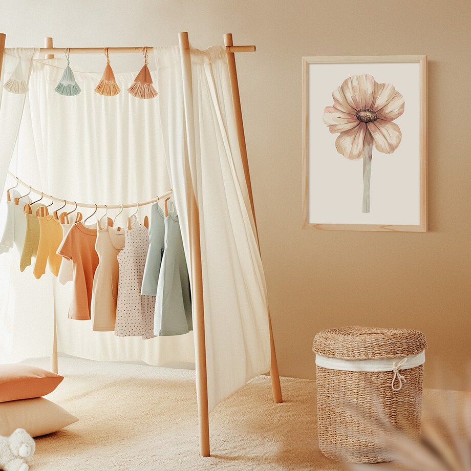 Plakat dla dzieci Kwiat 3 50x70