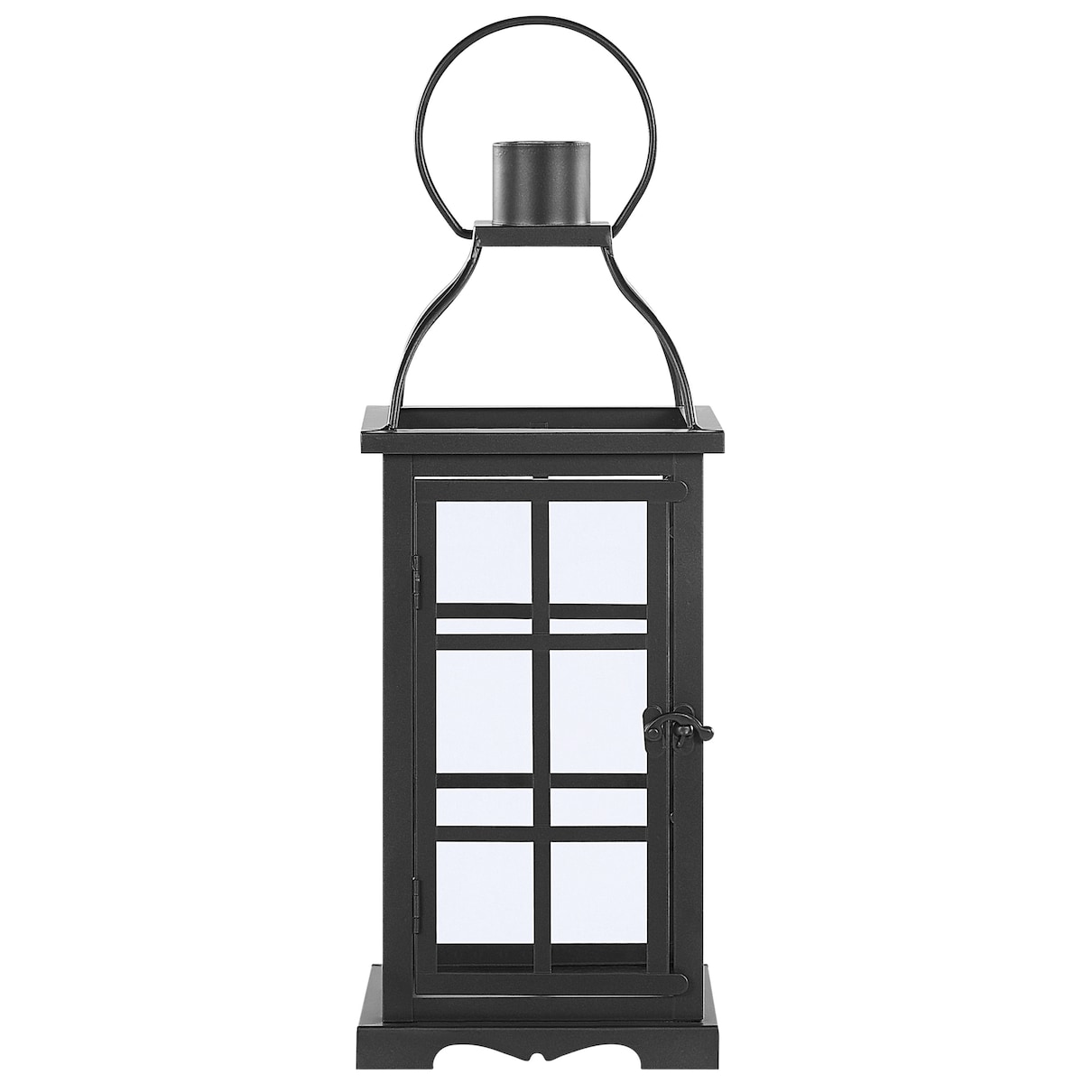 Lampion CLARA Metal 42 cm Czarny