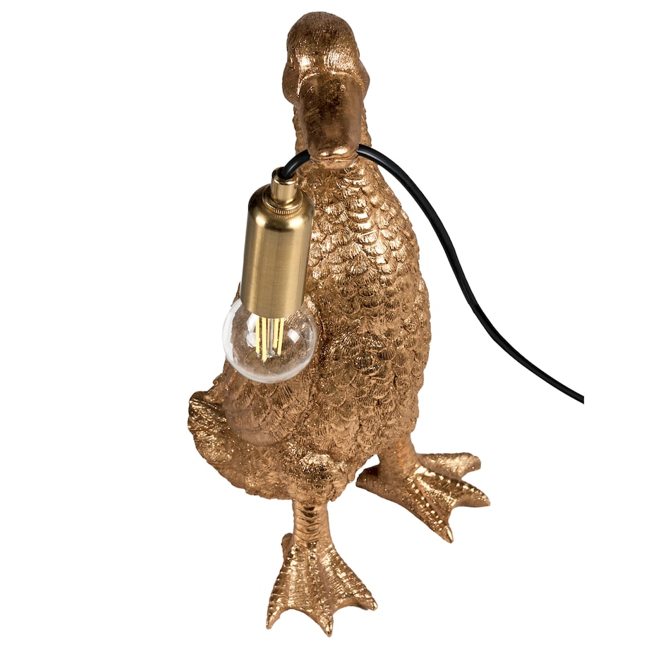Lampa stołowa Kaczka ANATIS Złoty