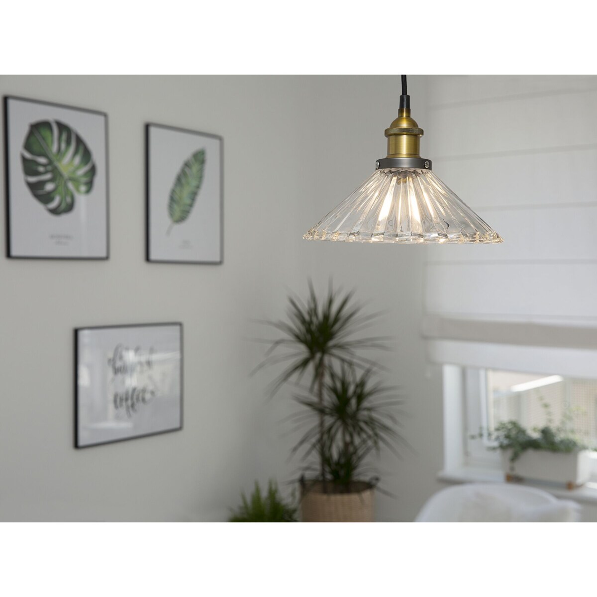 Lampa wisząca szklana COLORADO