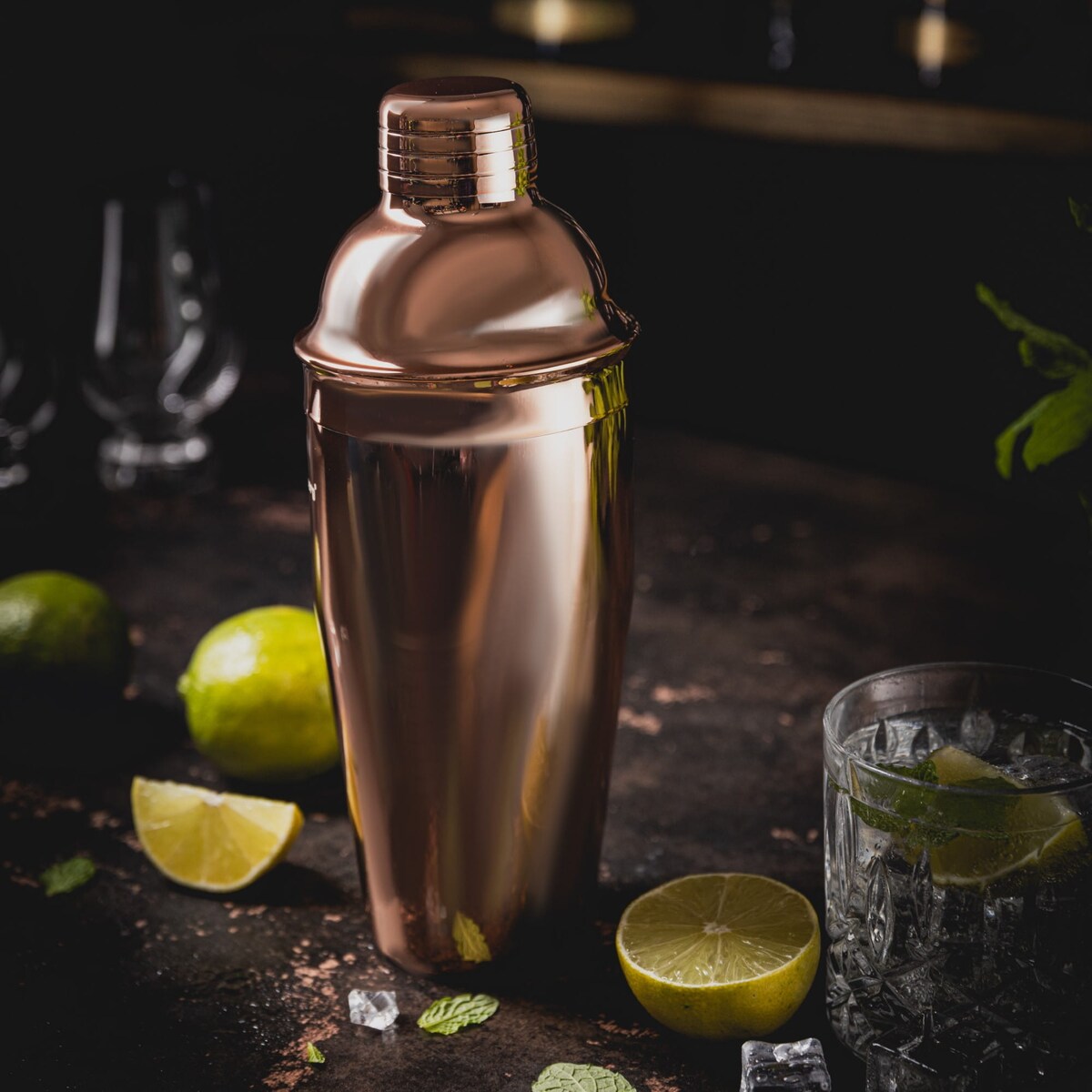 Shaker barmański do drinków koktajli 750ml rosegold KLAUSBERG