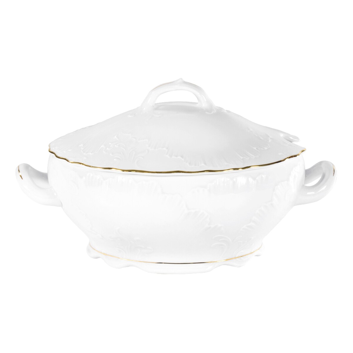 Waza 2700 ml Rococo Złota Linia 3604