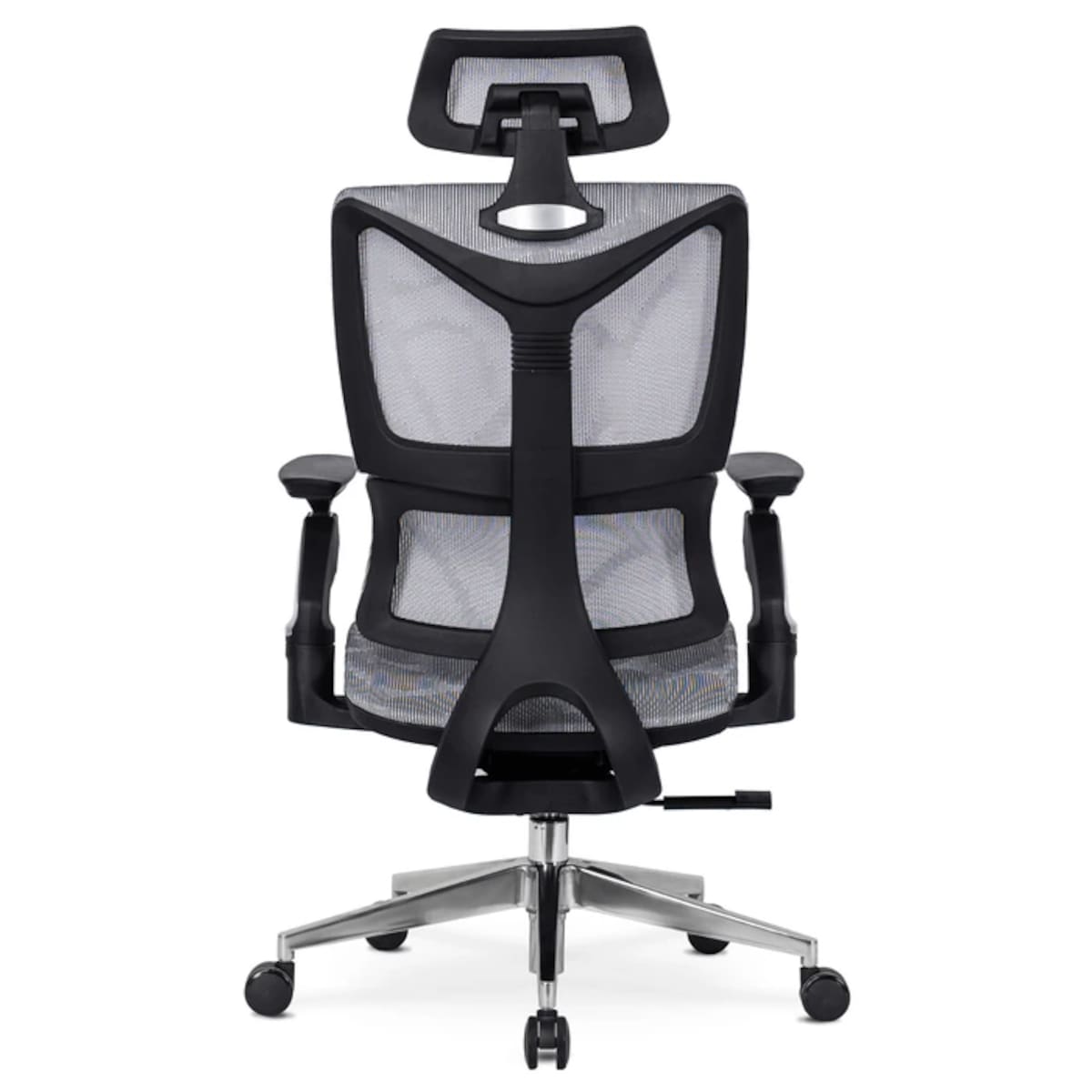 Fotel biurowy obrotowy ergonomiczny do biurka szary MARTIN