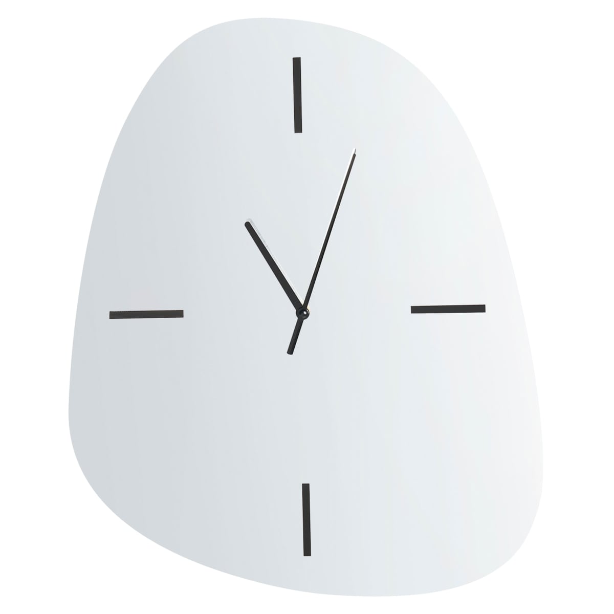 Zegar ścienny ALMANSA 45 cm Srebrny