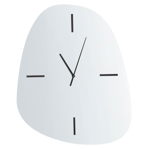 Zegar ścienny ALMANSA 45 cm Srebrny