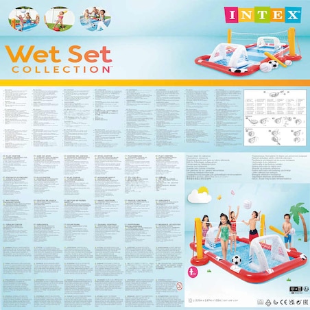 Intex Basen dla dzieci Action Sports Play Center, 325x267x102 cm