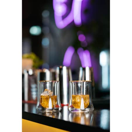 Komplet 2 szklanek niskich z podwójną ścianką Soho 240 ml 8920