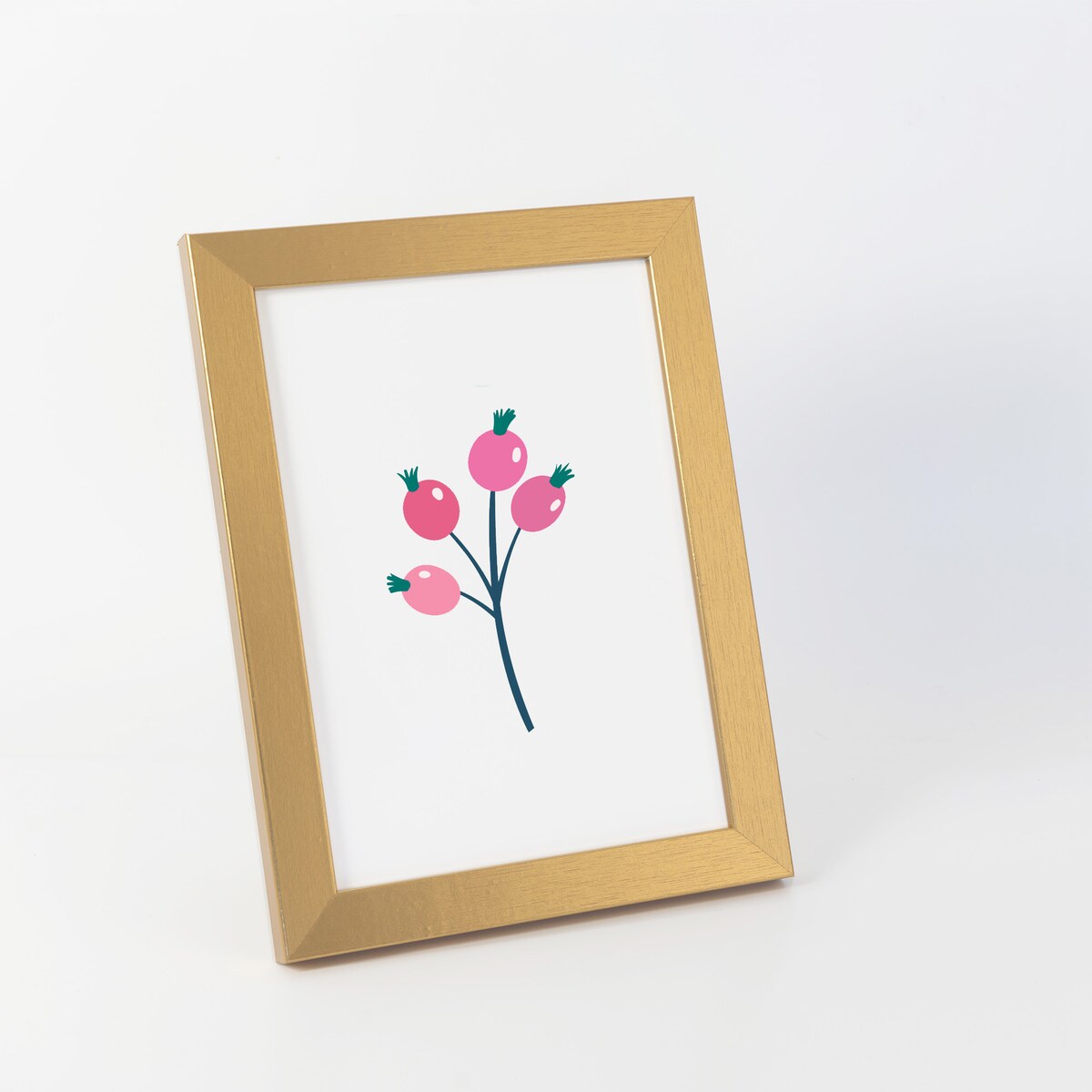 Ramka na zdjęcia 15x21 cm rama MDF złota ramki do zdjęć 21x15 cm FRAMAI®