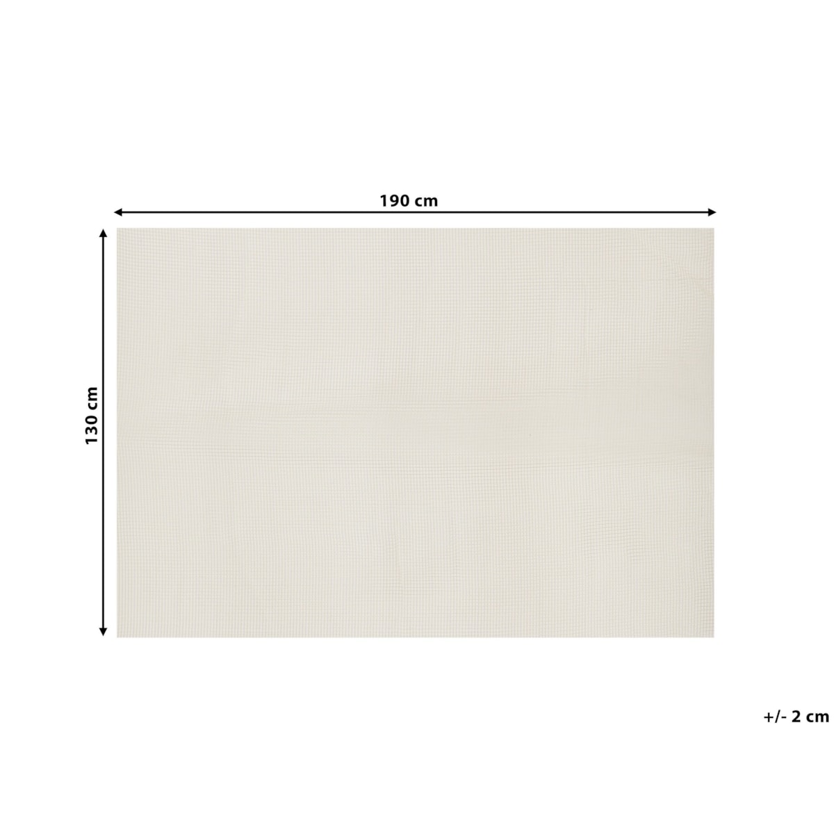 Mata antypoślizgowa pod dywan 130 x 190 cm BALAD