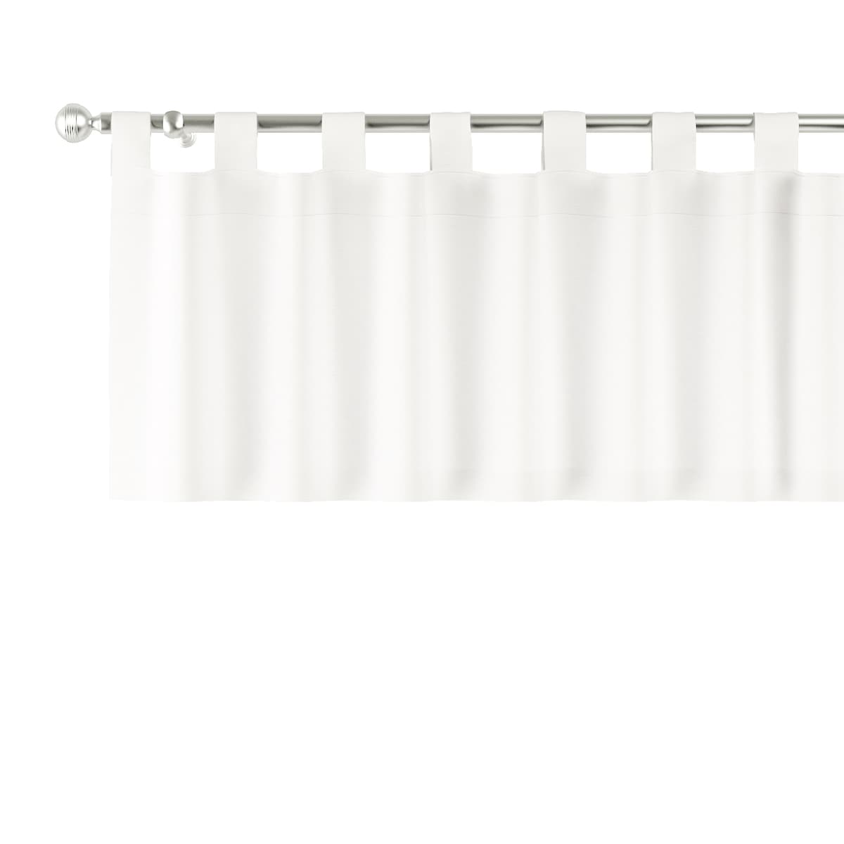 Lambrekin na szelkach 260x40 biały