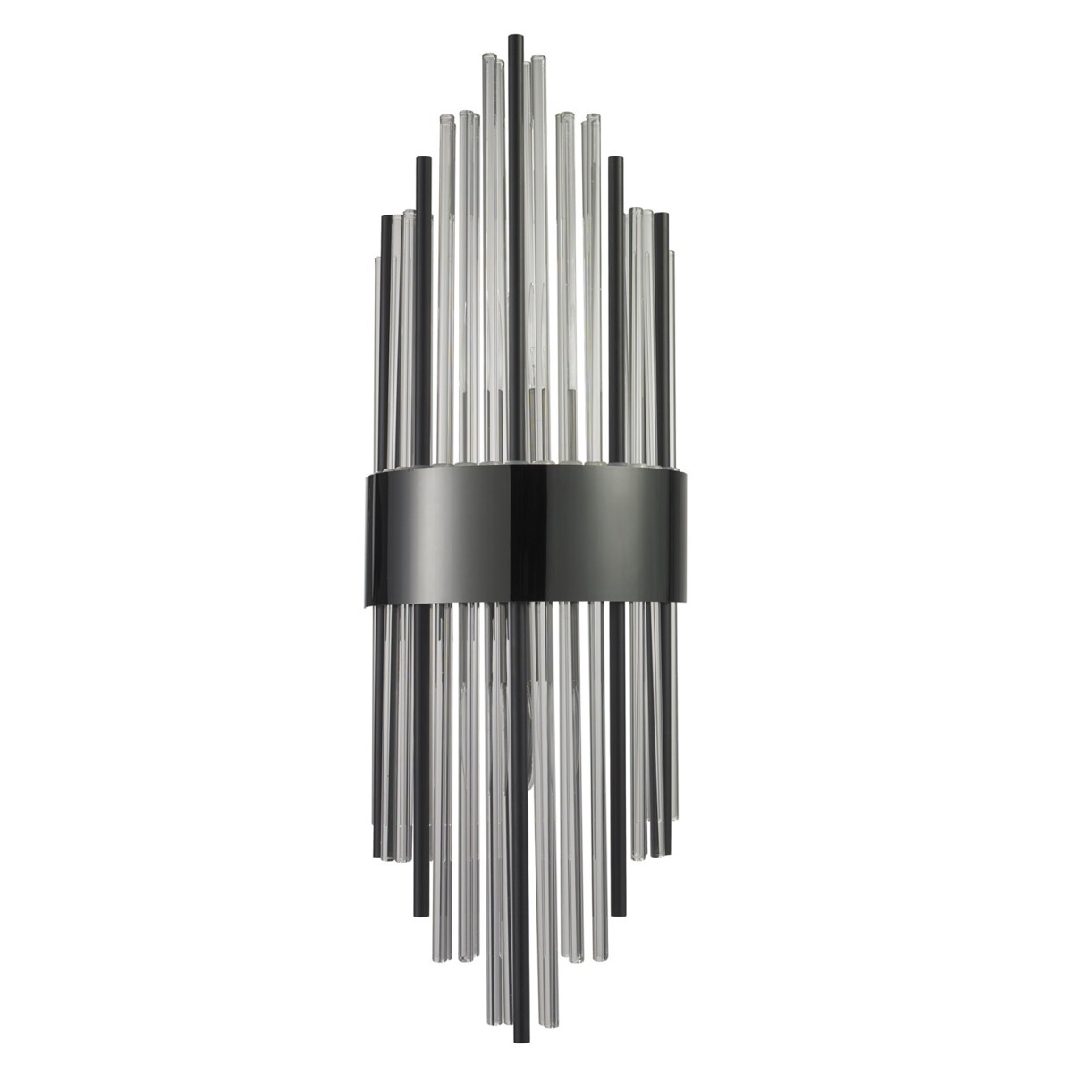 Lampa ścienna ARMANDO czarna 60 cm