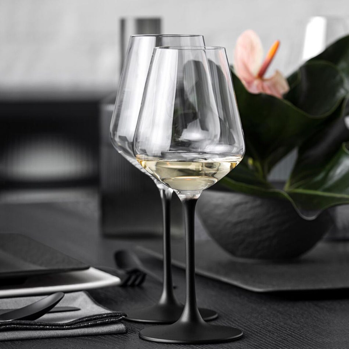 Zestaw 4 kieliszków do białego wina Manufacture Rock, 380 ml, Villeroy & Boch