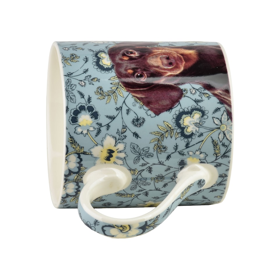 Kubek porcelanowy z brelokiem NOYA Jamnik