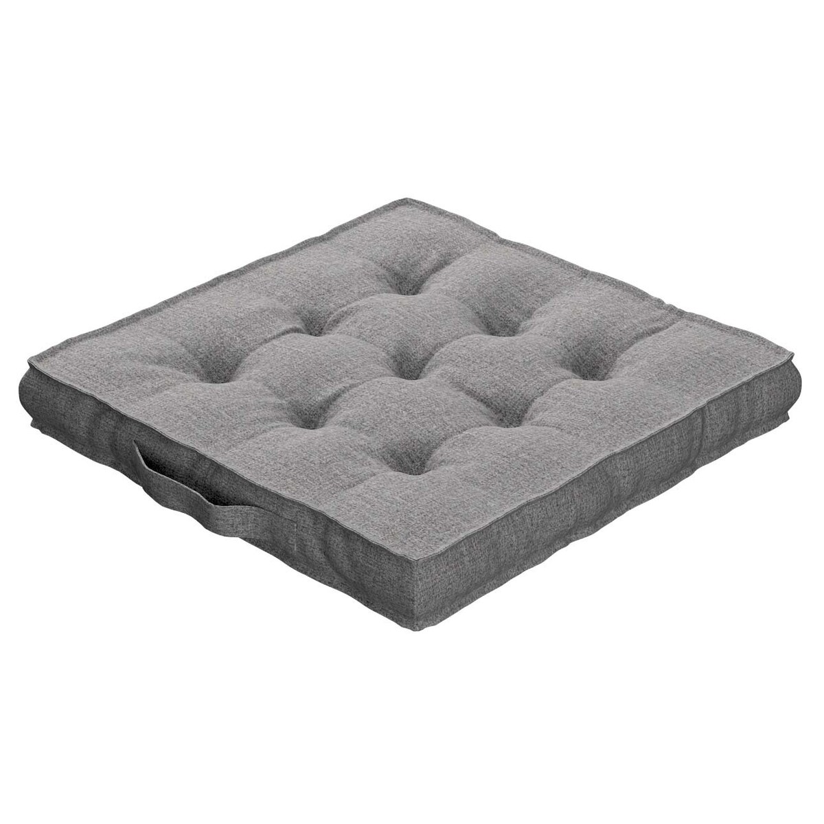 Poduszka na krzesło Kuba, szary, 40 x 40 x 6 cm, Edinburgh