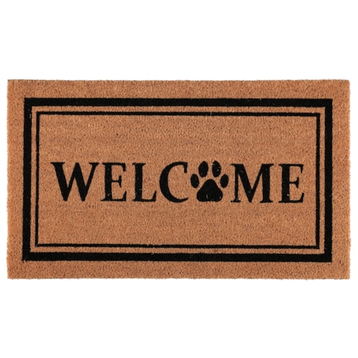 Wycieraczka z włókna kokosowego PAW, 45 x 75 cm