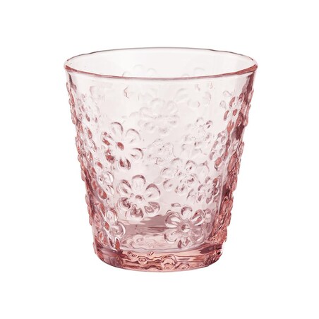 VILLA ITALIA Szklanka różowa 270 ml RENEE