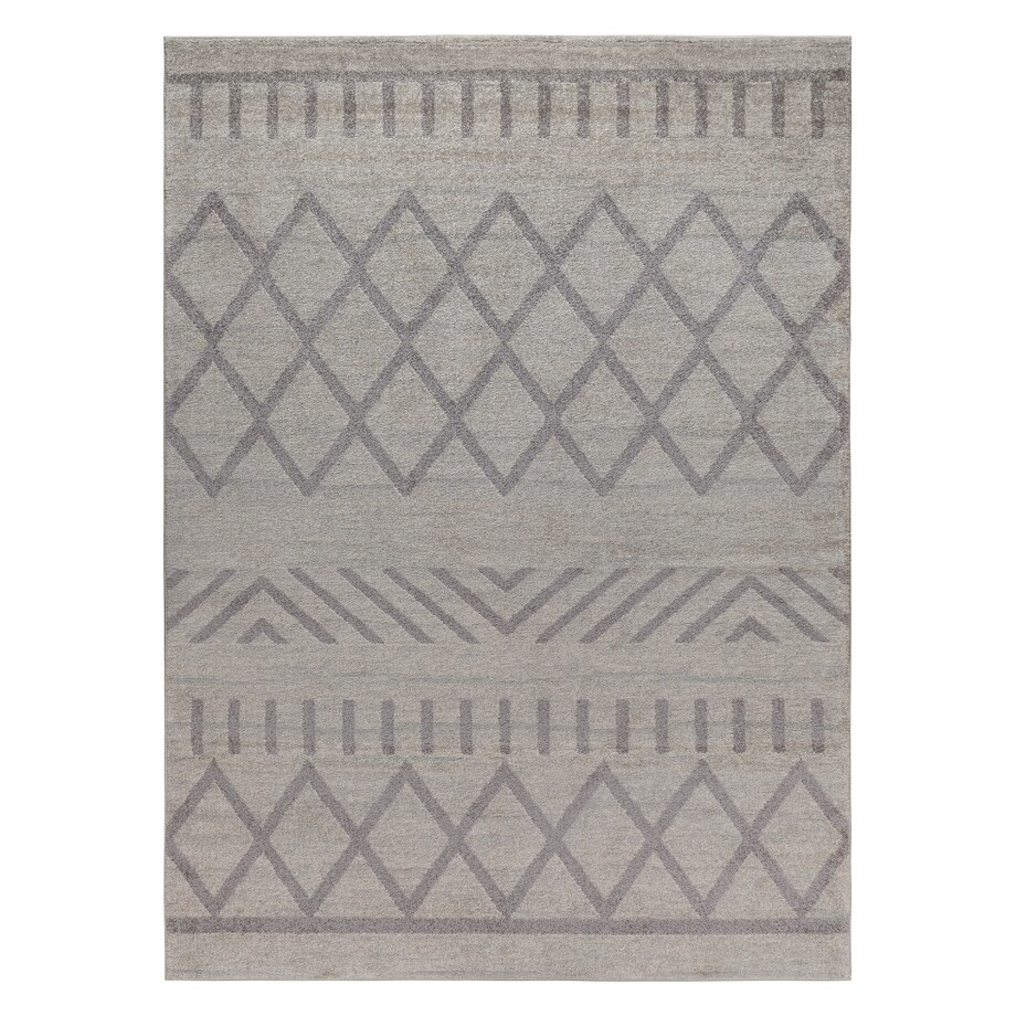 Dywan SOFT 8034 ETNO BOHO krem / jasny brąz 120x170 cm