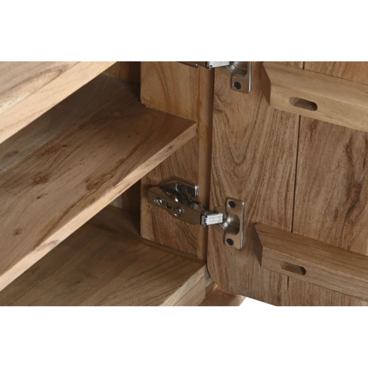 Komoda RTV z drewna akacjowego 50x170x40 cm ROBIN