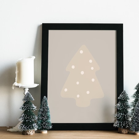 Plakat dla dzieci Choinka 50x70