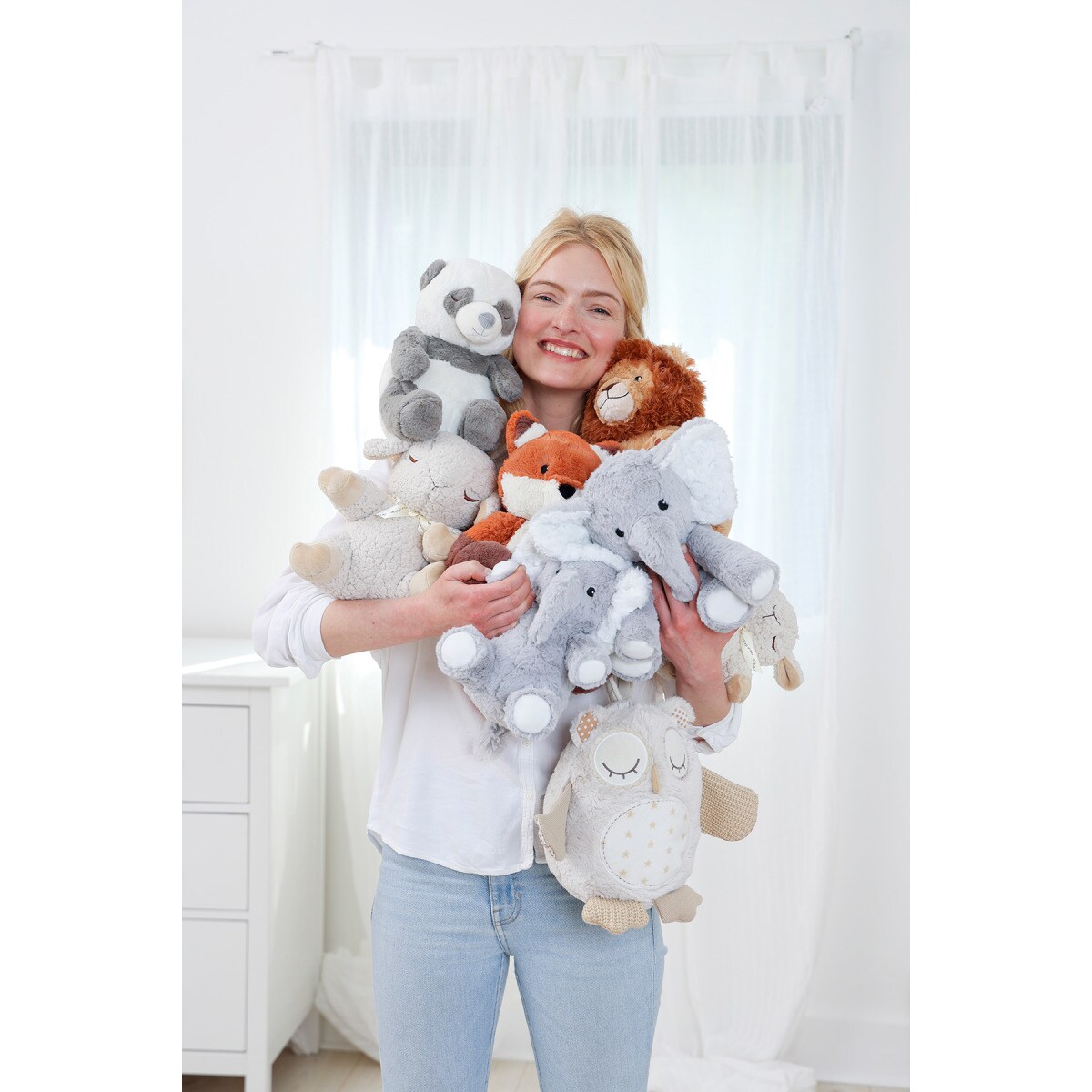 Szumiący słoń z pozytywką - Cloud b® Elliot Elephant™