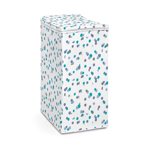 Pokrowiec na pralkę ładowaną od góry, w grochy Rayen