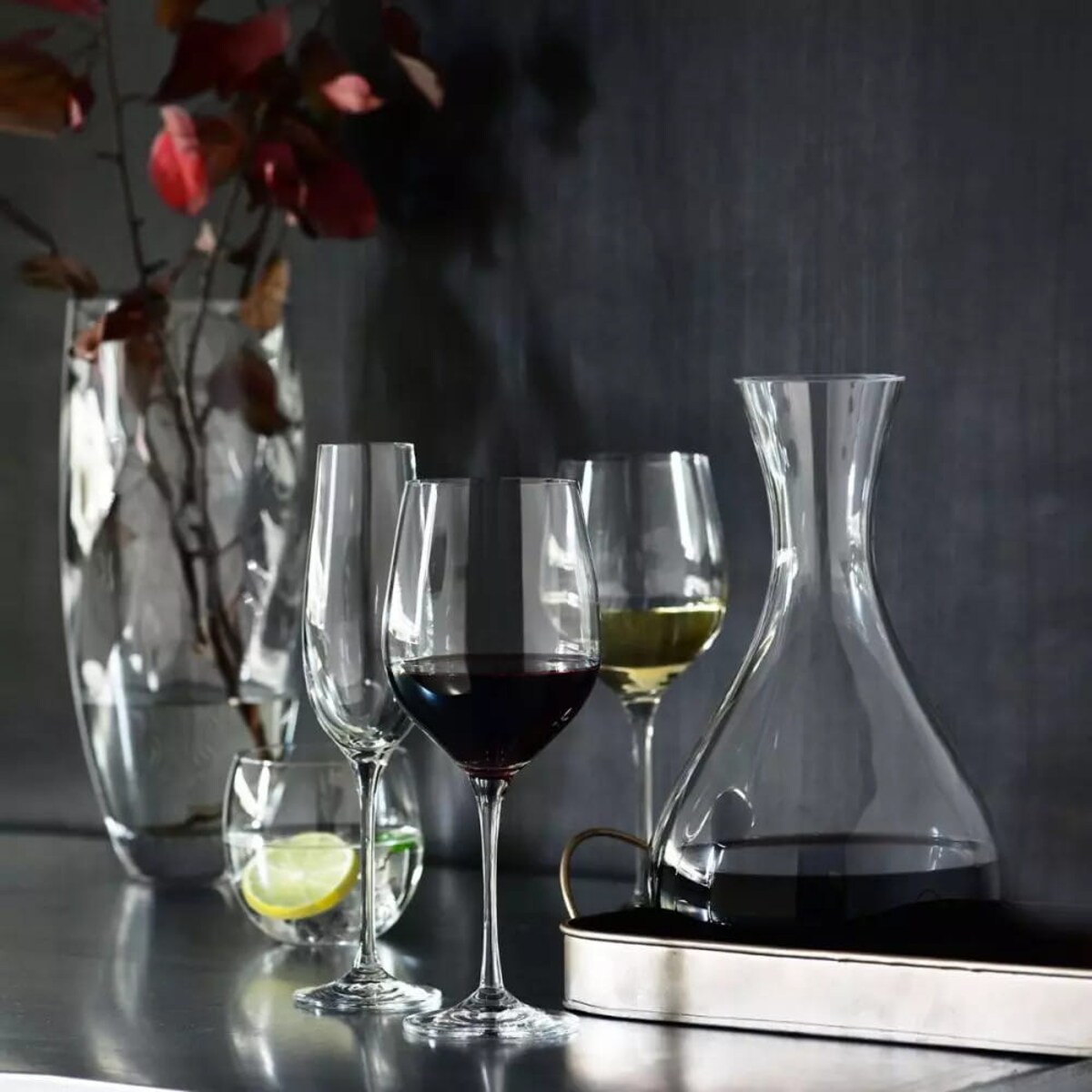 Kieliszki do Wina Białego Wody Krosno Harmony 6 x 370 ml Klasyczne Zestaw