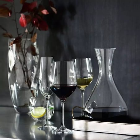 Kieliszki do Wina Białego Wody Krosno Harmony 6 x 370 ml Klasyczne Zestaw