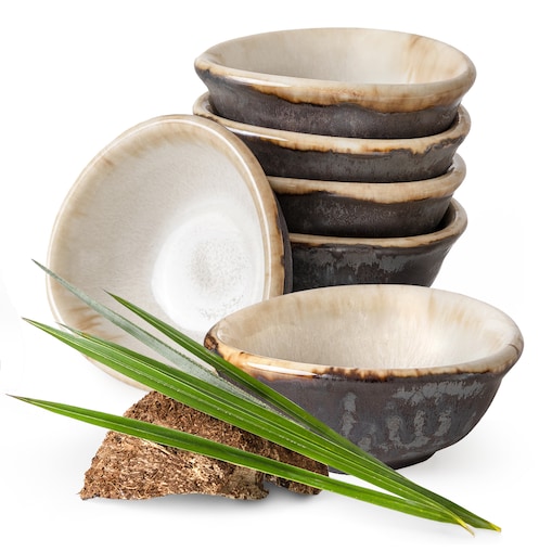 Konsimo PRIMA Miseczka na dip 6 szt., jasnobeżowy