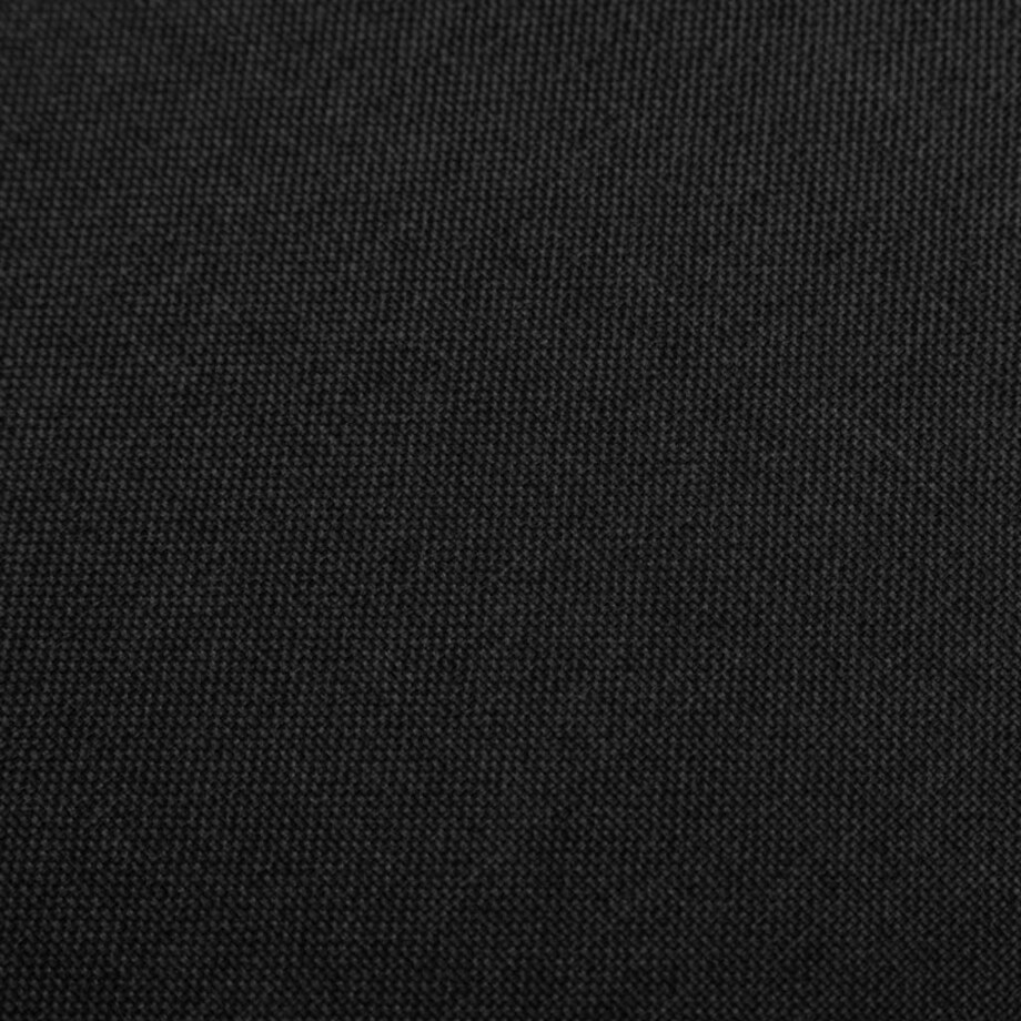 vidaXL Stołki barowe, 2 szt., czarne, tapicerowane tkaniną