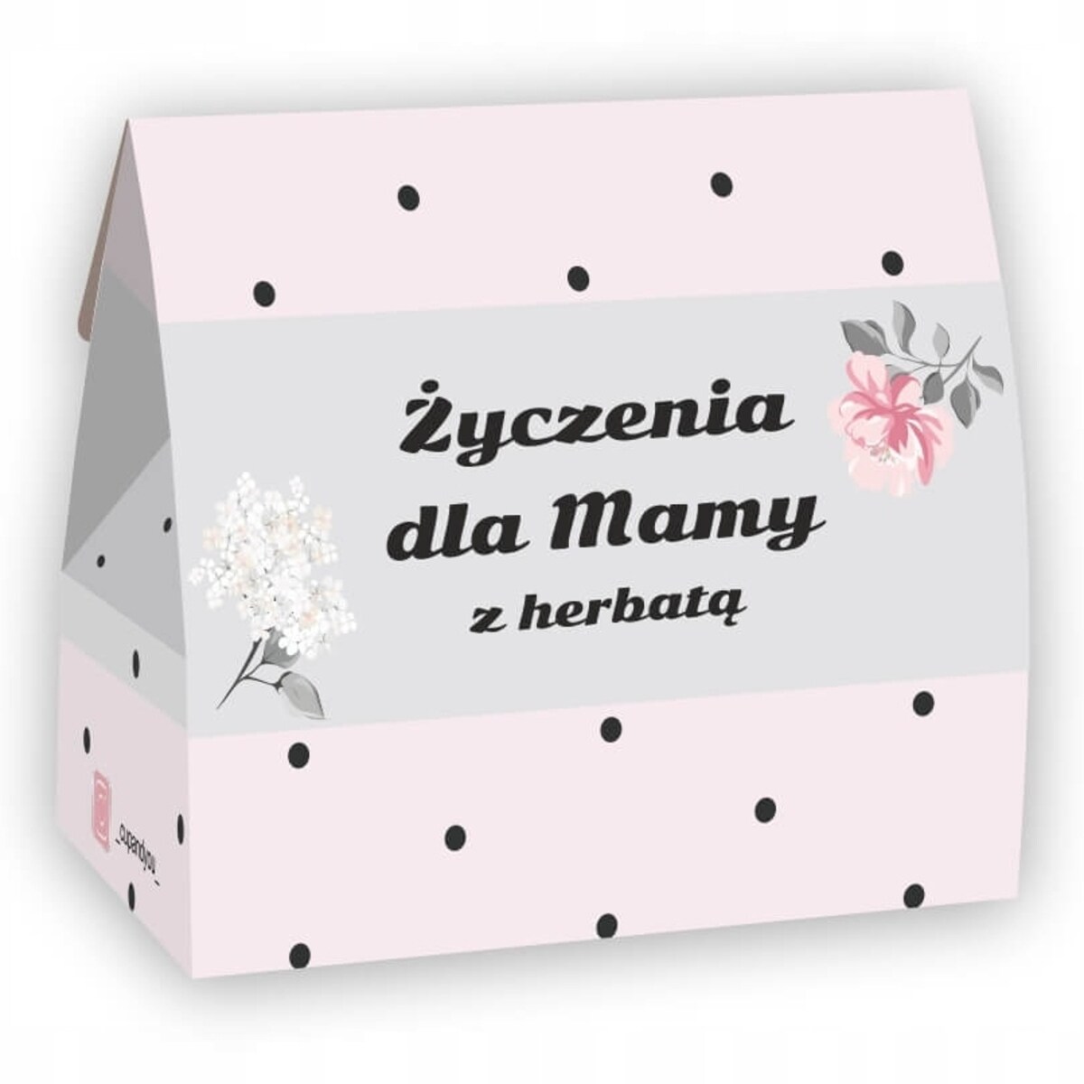 DROBNY ZESTAW PREZENTOWY UPOMINKOWY NA DZIEŃ MATKI URODZINY DLA MAMY TEŚCIOWEJ - MIX 5 RÓŻNYCH HERBAT SYPANYCH LIŚCIASTYCH